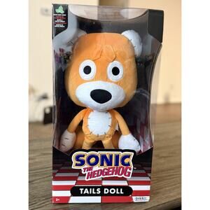 Jakks Pacific Sonic The Hedgehog Tails Doll 16-in Plush GameStop Exclusive Rare